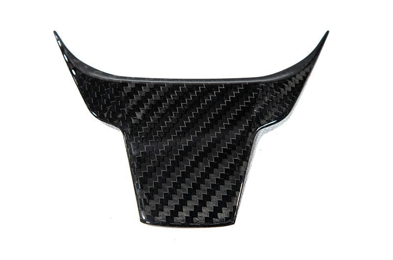 OLM Carbon Fiber Lower Steering Wheel Cover (Gloss Finish) - 2016 - 21 Honda Civic / 2017-21 Honda Civic Type R