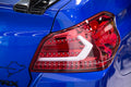 OLM Evolution Tail Lights - Clear Lens, Red Base, White Bar - 2015-2021 Subaru WRX / STI