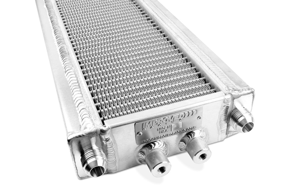 Improved Racing MHX-248CS C6 Corvette High-Efficiency Single-Pass Oil Cooler