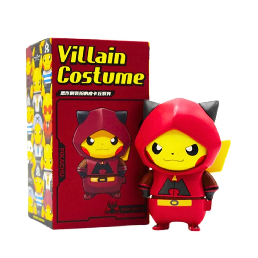 Pokémon Pikachu Villain Costume Series Figurine (Random)