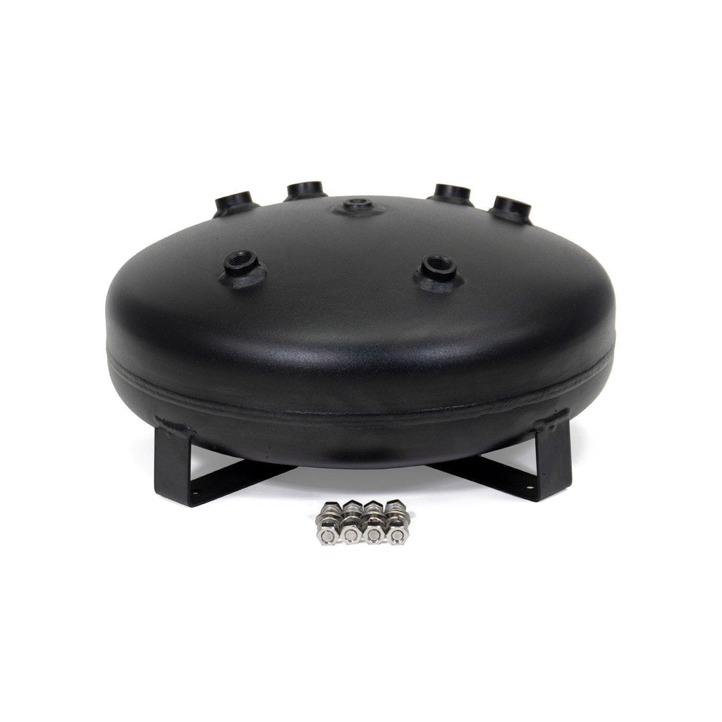 4 Gallon Pancake 8 Port Steel Air Tank