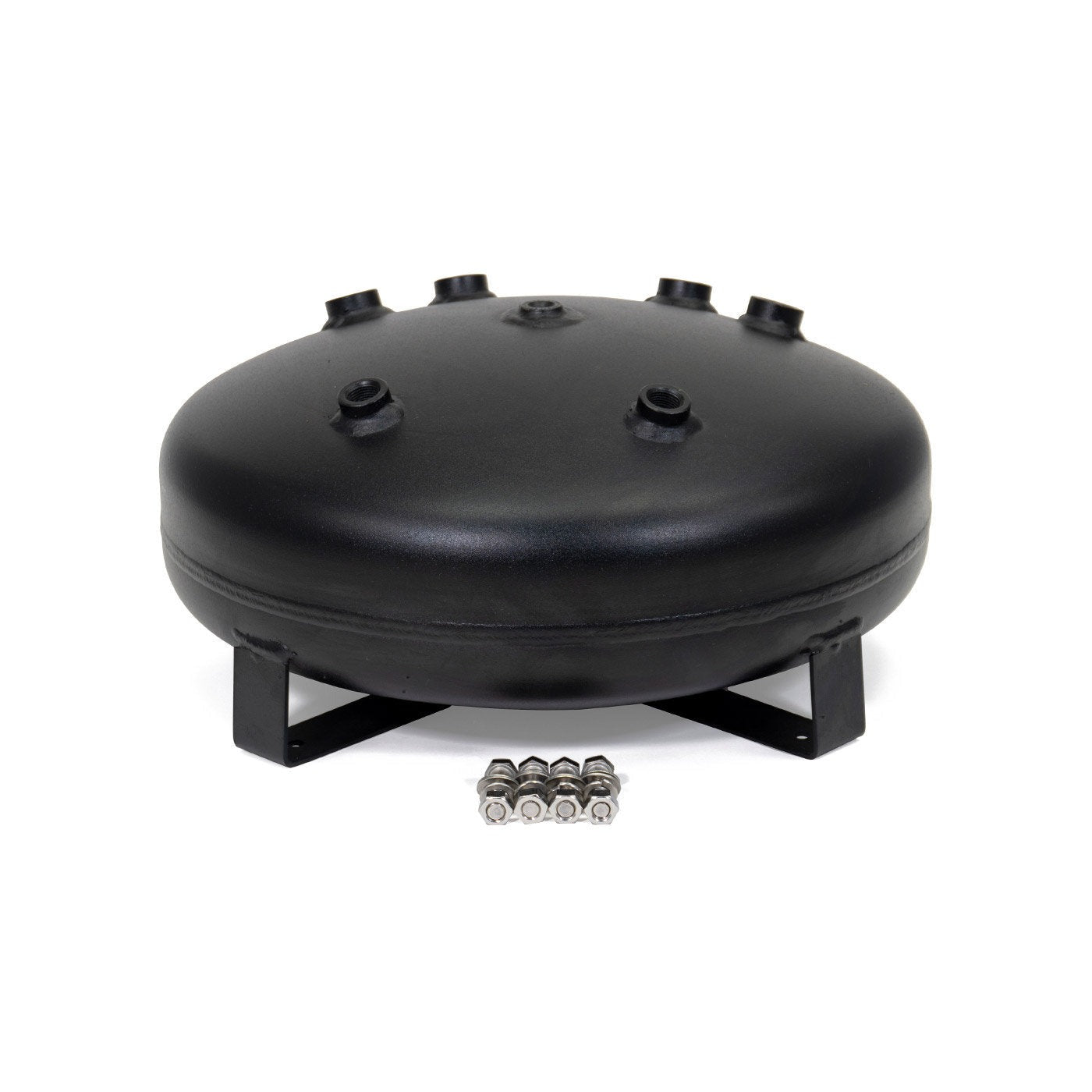 4 Gallon Pancake 8 Port Steel Air Tank