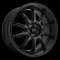 HD Wheels Clutch 20x8.5 +35 5x114.3mm 73.1mm Satin Black