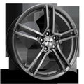 HD Wheels Vento 17x7 +38 5x114.3mm 73.1mm Hyper Black