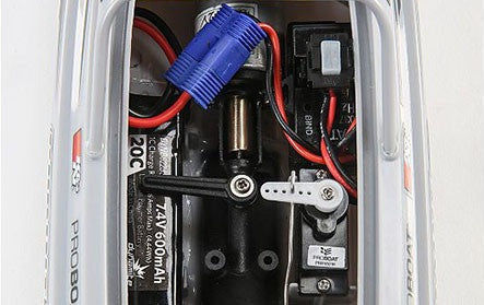 ProBoat Sprintjet 9" Self-Righting Jet Boat Brushed RTR, (Silver) (PRB08045T1)