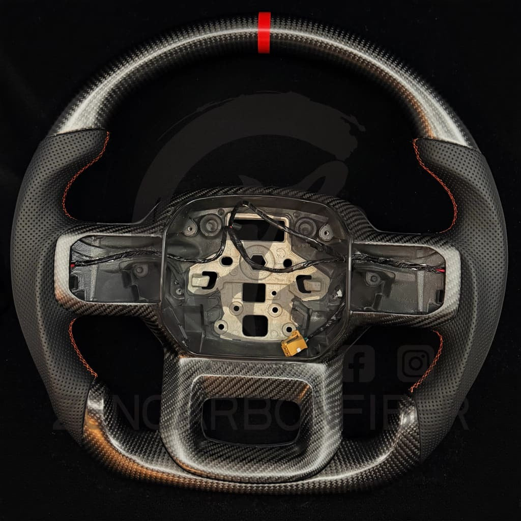IN STOCK - 2021+ Ford F150 Raptor Heated Carbon Fiber Steering Wheel