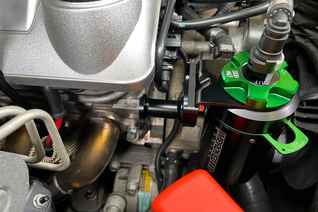 Improved Racing CCS Oil Catch Can Kit for GM Gen III & IV LS Engines, 7 oz