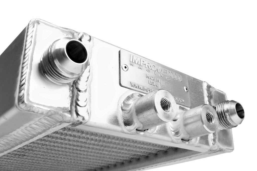 Improved Racing MHX-248CS C6 Corvette High-Efficiency Single-Pass Oil Cooler