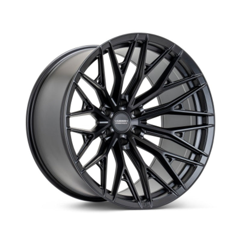 Vossen HFX-6 17x9 - 6x135 - ET0 - Super Deep Face - 87.1 - Satin Black Wheel