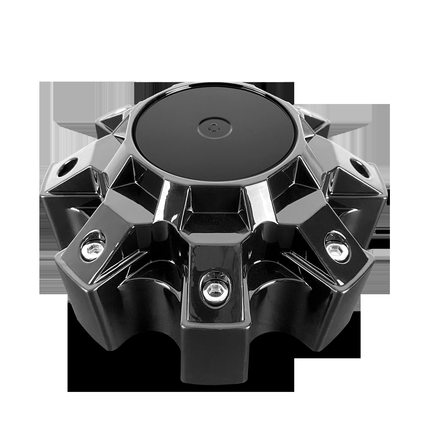 HD Off-Road - Off-Road Gloss Black Trailer Wheel Center Caps