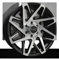 HD Trailer Canyon 20x9 +0 6x139.7mm 108mm Gloss Black Machined Face