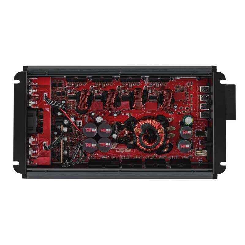 DS18 4-Channel Class-D Amp Stereo Full-Range 4 x 250 W RMS at4 ohm 4- Titanium