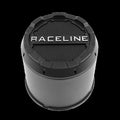 Raceline Defender Trailer cap black 4.900 hub bore