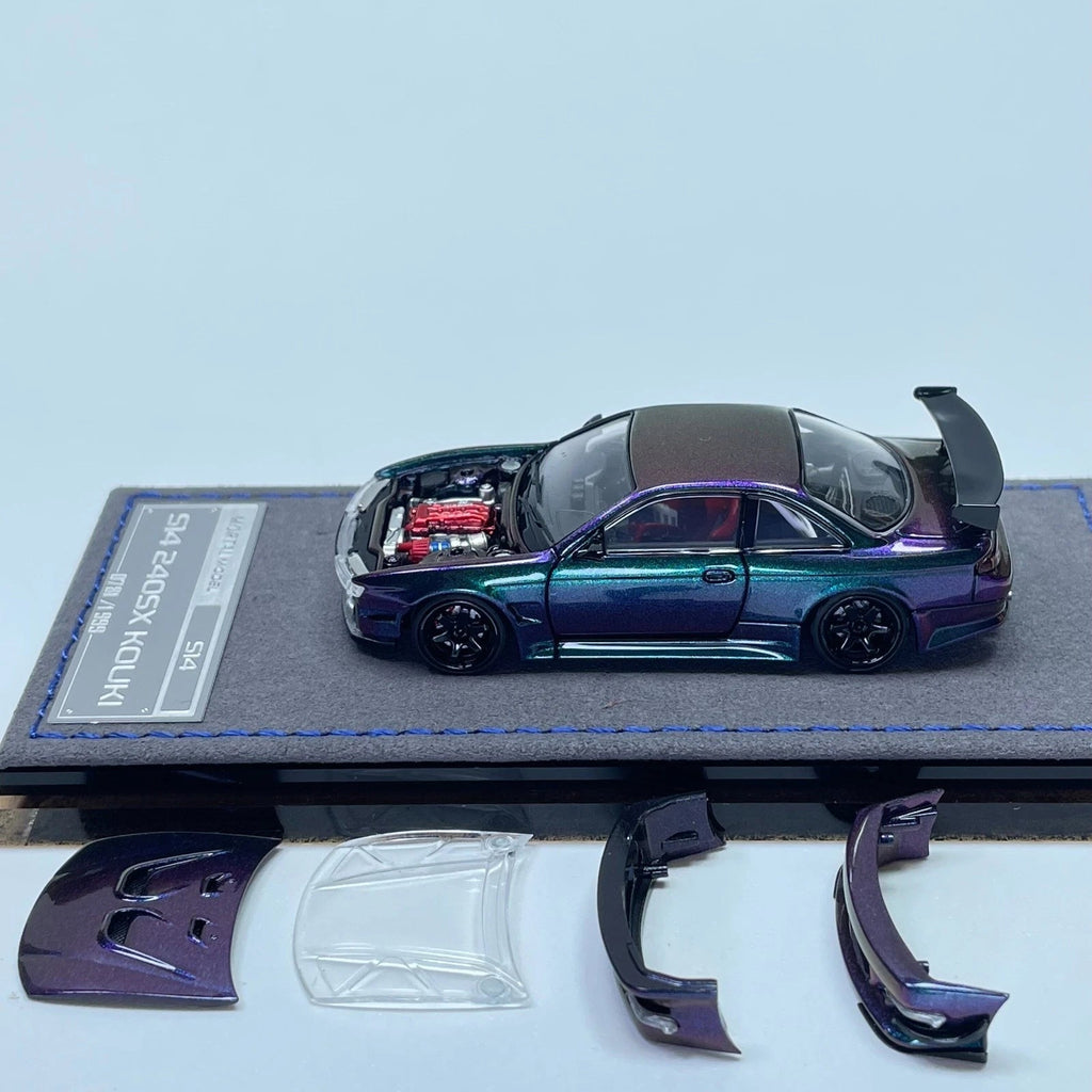 Mortal 1/64 Nissan Ridge Silvia S14 240SX Kouki (2 Colors)