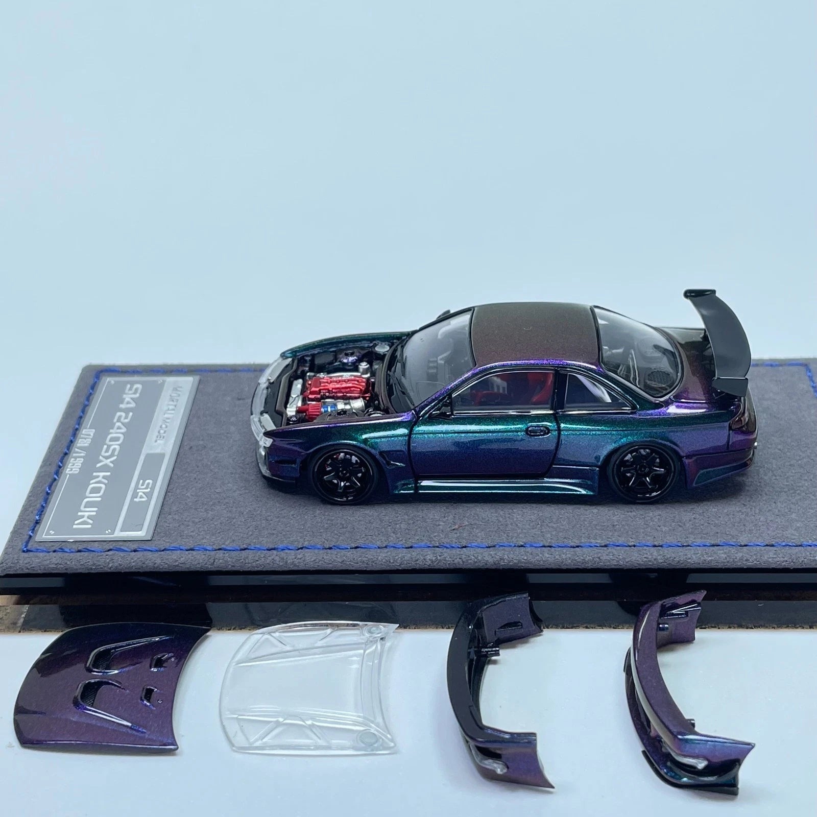 Mortal 1/64 Nissan Ridge Silvia S14 240SX Kouki (2 Colors)