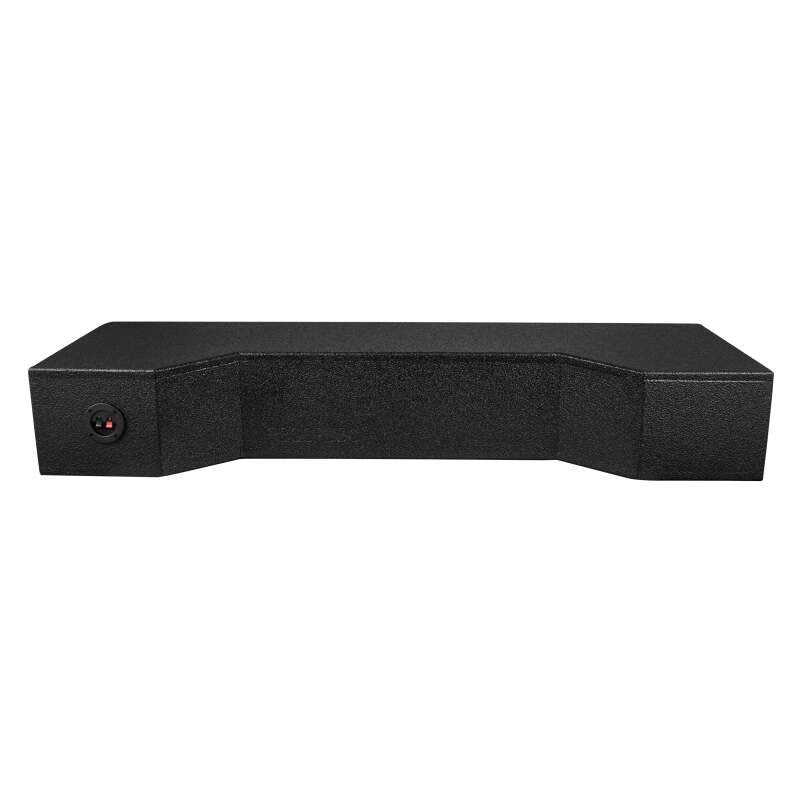 DS18 2x 8in Forward Firing Underseat Ported Box Subwoofer Enclosure Black Liner- RAM Trucks