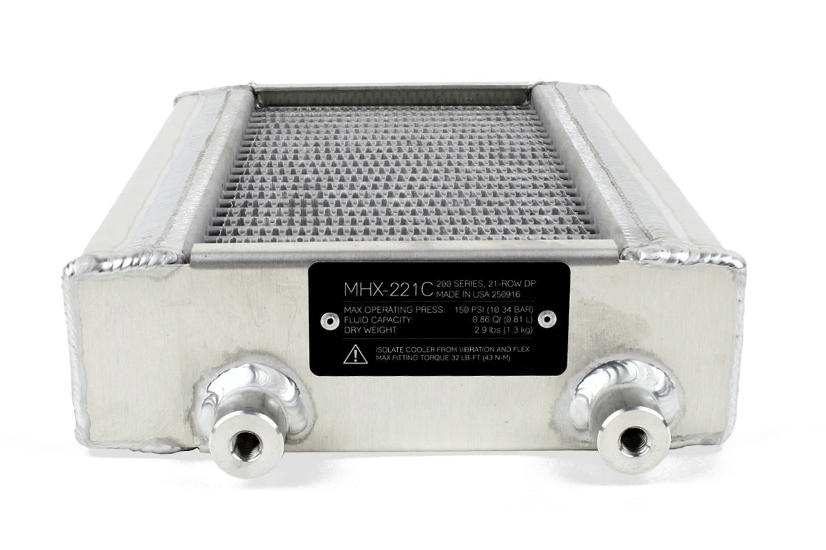 Improved Racing MHX-221C C6 Corvette Street / Strip High-Efficiency Double-Pass Oil Cooler