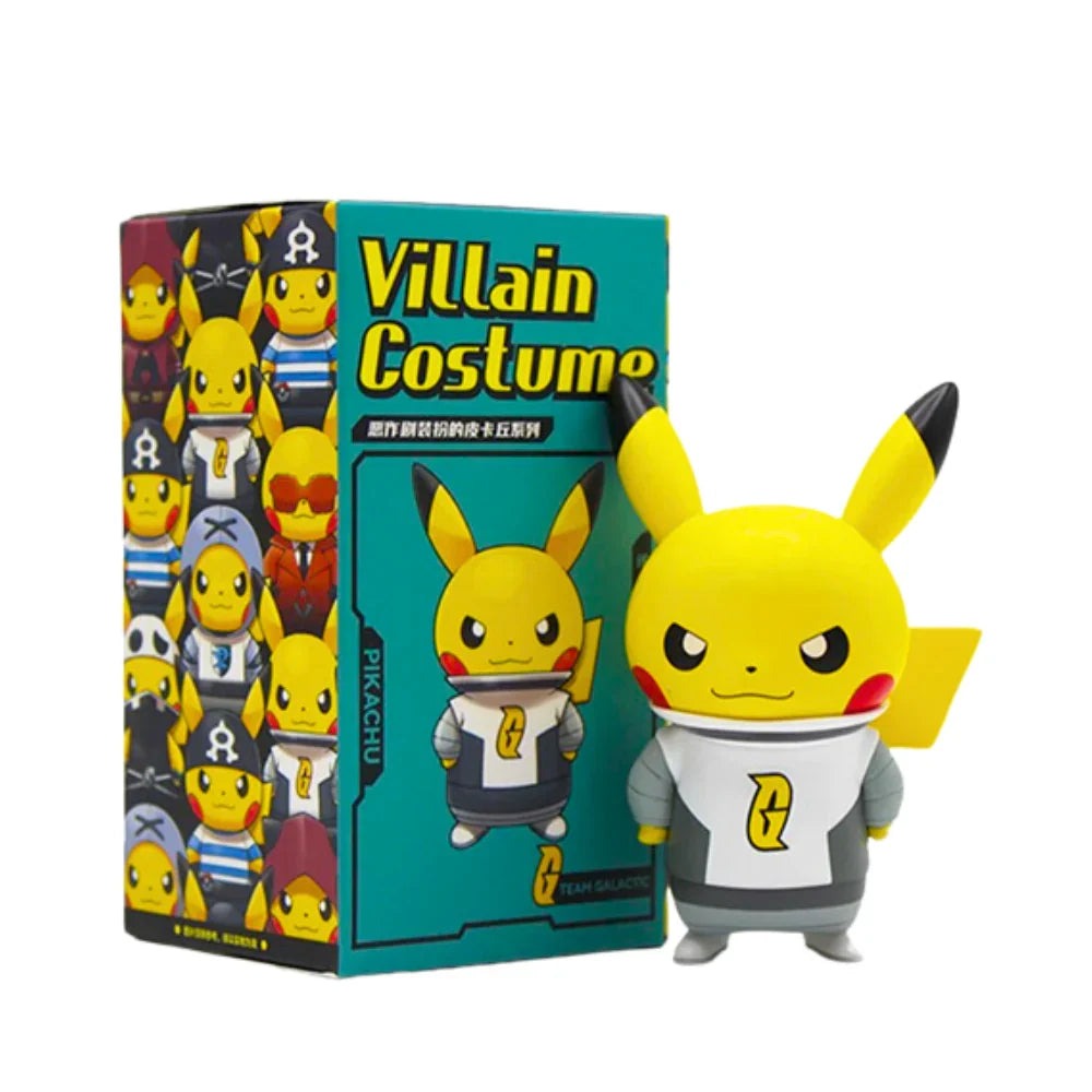 Pokémon Pikachu Villain Costume Series Figurine (Random)