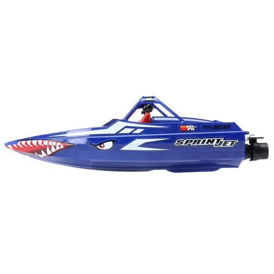 ProBoat Sprintjet 9" Self-Righting Jet Boat Brushed RTR, (Blue) (PRB08045T2)