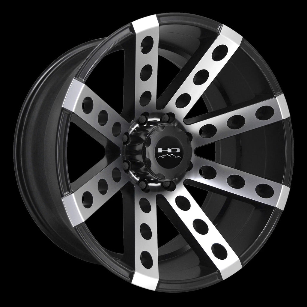 HD Off-Road Buckshot | Satin Black Machined