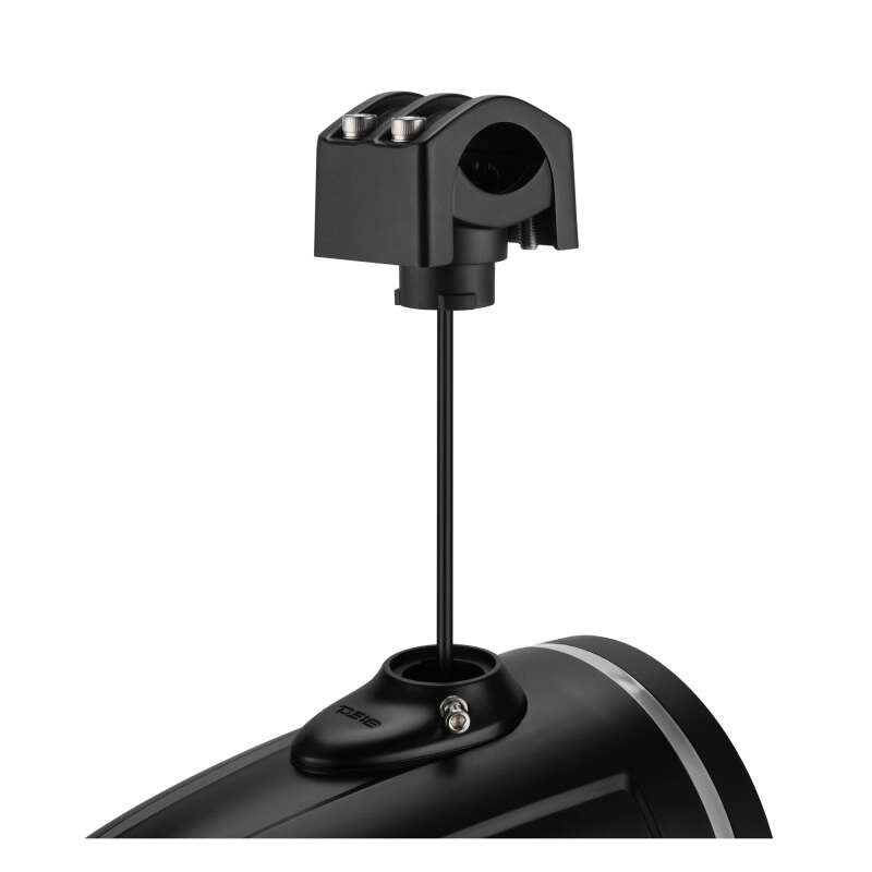 DS18 8in NXL-iQ Marine Tower Speaker with Digital LEDs Neodymium Magnet 1in Driver 350W 4Ohm Black