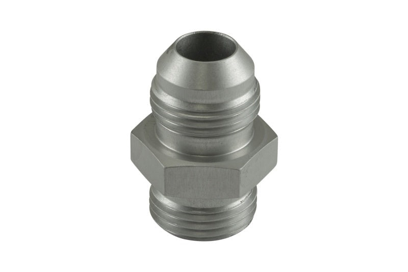 Turbosmart -8AN Flare to -8AN ORB Male Straight - Clear