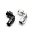 Swivel Hose End Fitting to Metric - 90°