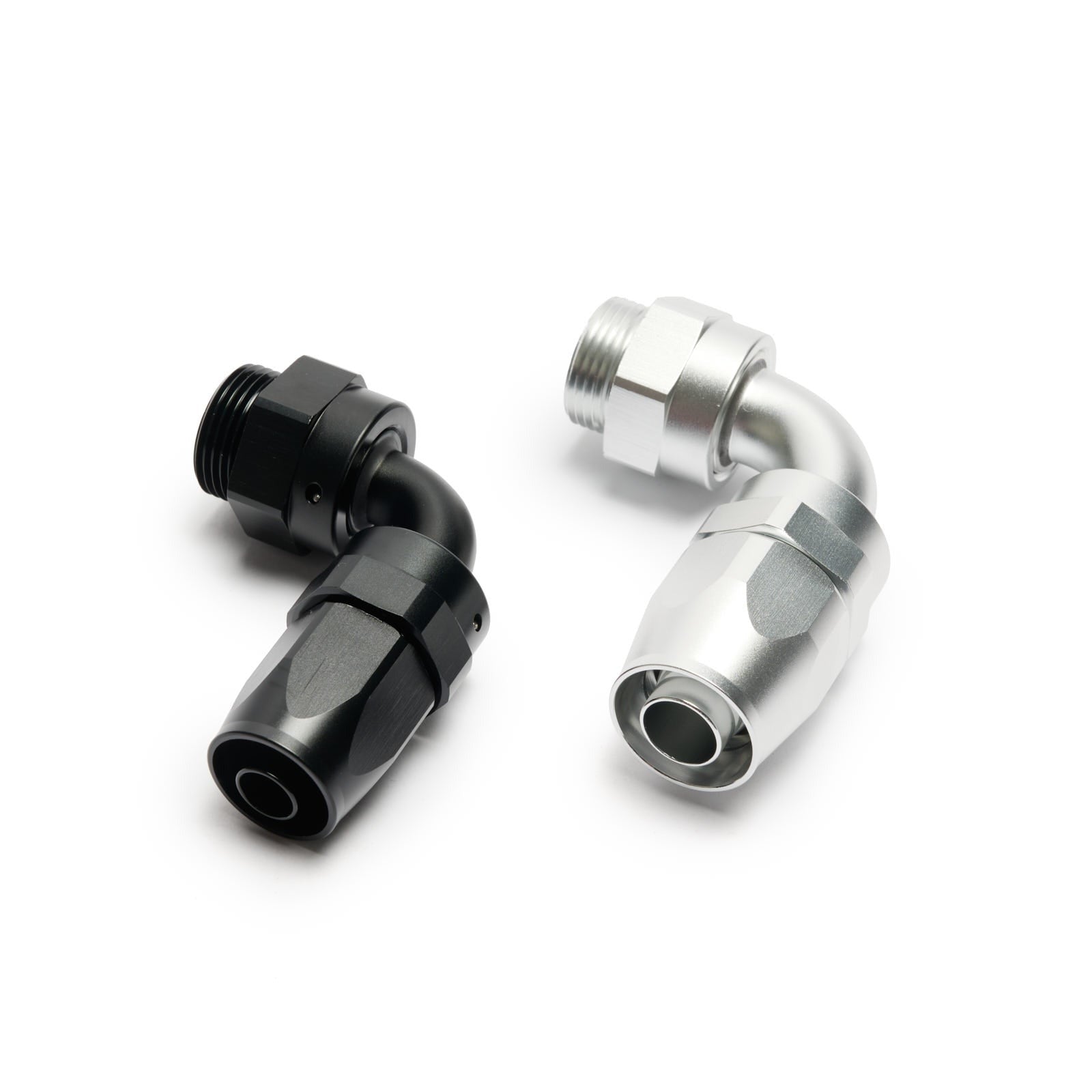 Swivel Hose End Fitting to Metric - 90°