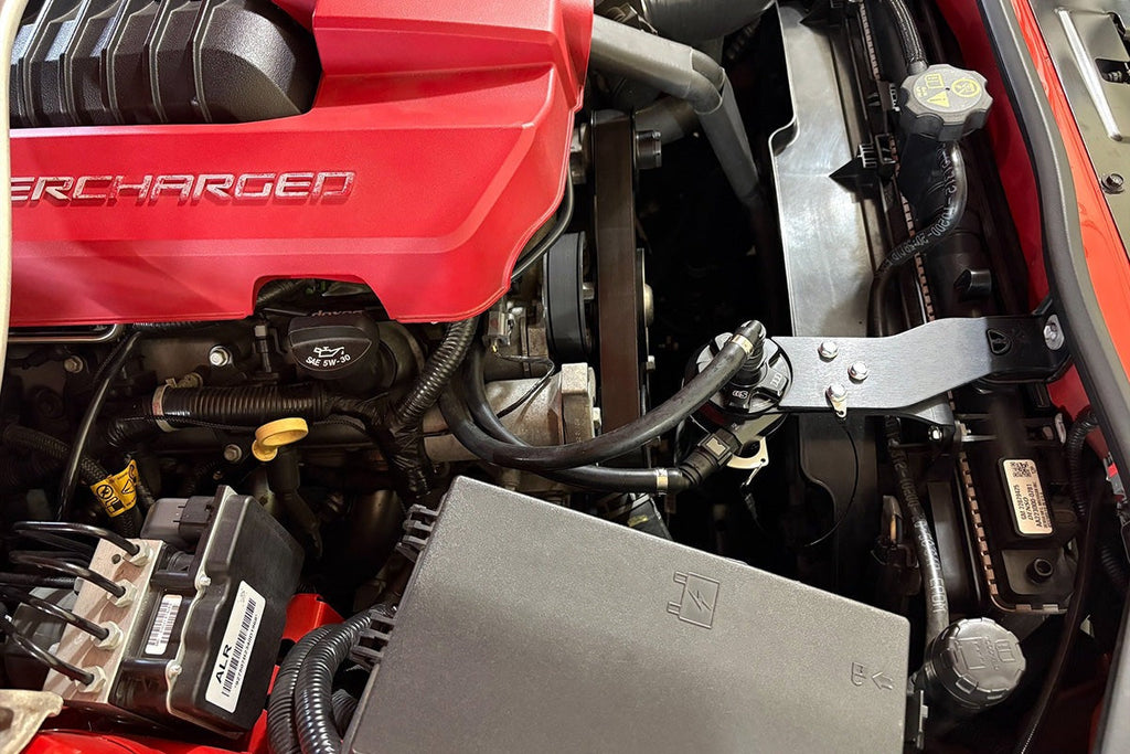 Improved Racing CCS Oil Catch Can Kit for Gen 5 Camaro SS & ZL1