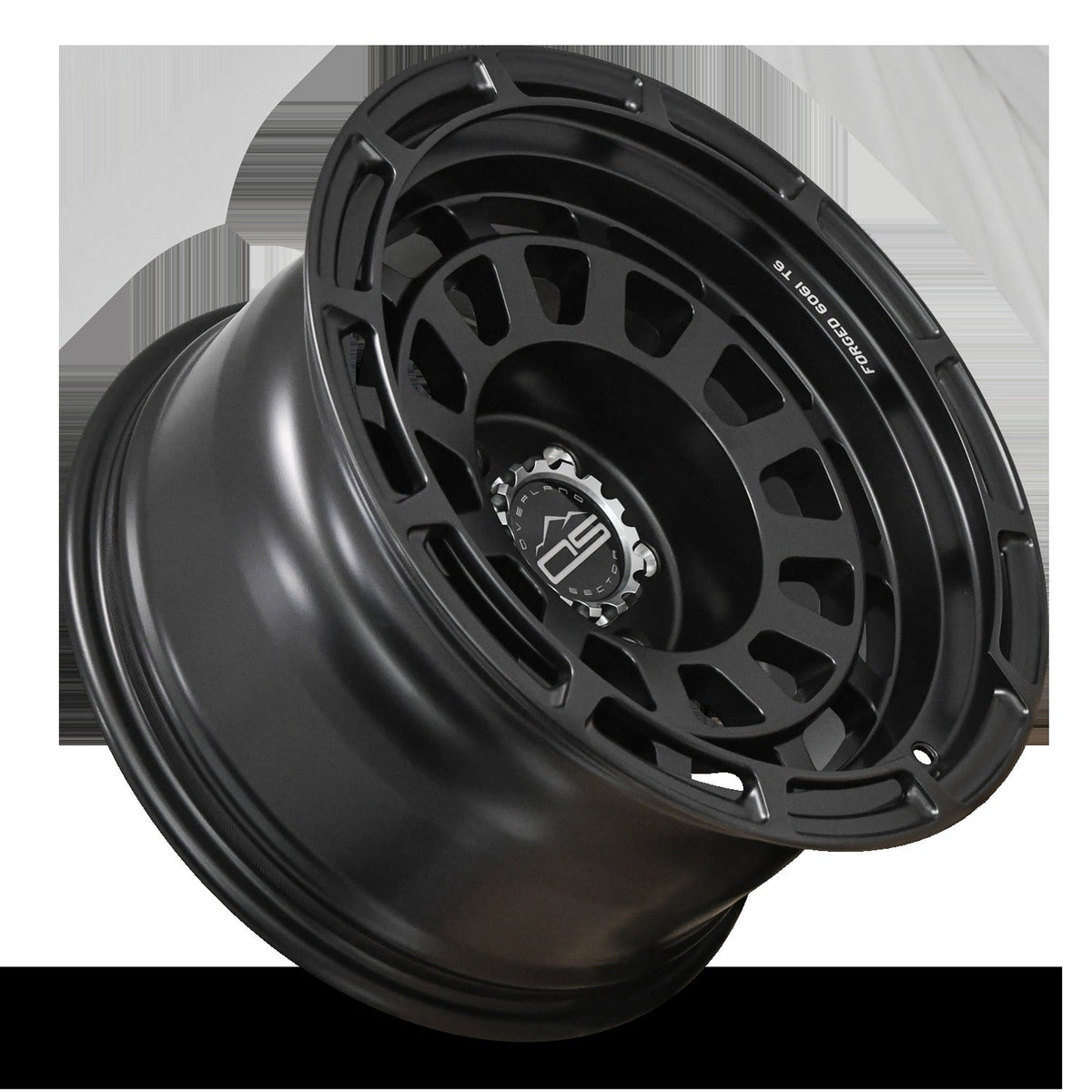 Overland Sector Badlander Forged 17x9 -35 6x139.7mm 106.1mm All Satin Black