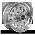 HD Trailer HDT Forged 17.5x6.75 +0 8x165mm 128.6mm Full Polish - Lug Centric
