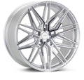 Vossen HF-7 22x9.5 - 5x112 - ET15 - Deep Face - 66.5 - Silver Polished Wheel