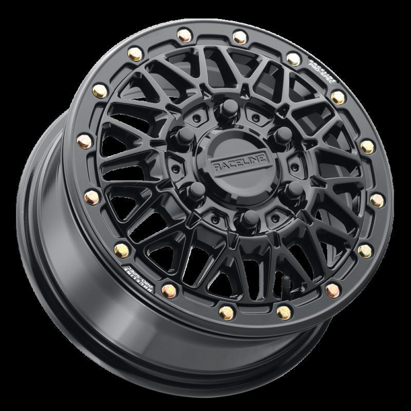 Raceline A15 Omega 15x6in / 4x137 BP / 40mm Offset / 110.18mm Bore - Gloss Black