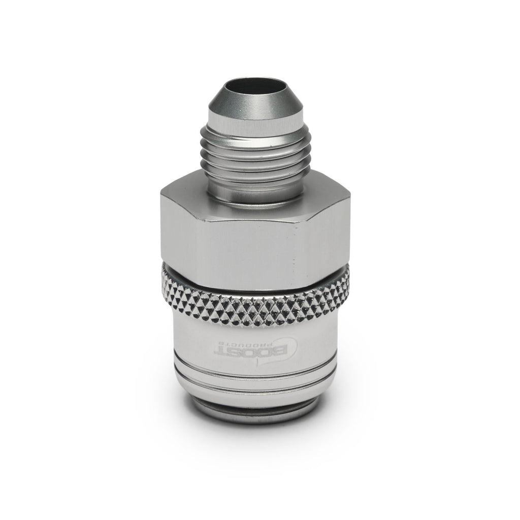 BOOST products Quick Click Female Fitting -04 An to -04 AN Male - matte silver