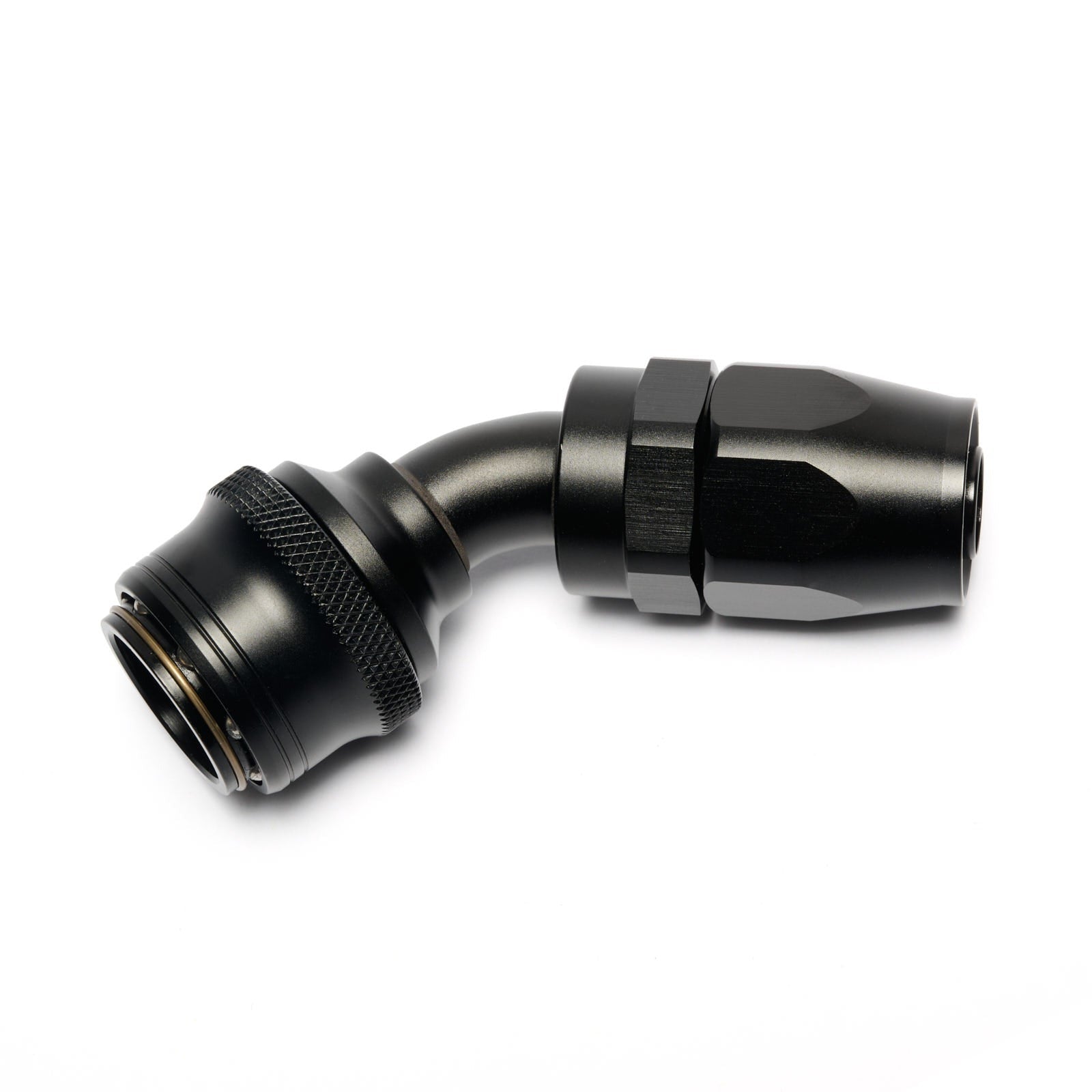 Quick Click Female Hose End -AN - 45°
