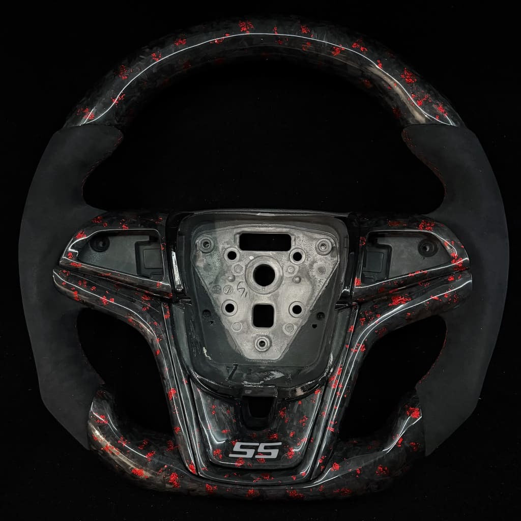 IN STOCK - 2012-2015 Chevrolet Camaro Carbon Fiber Steering Wheel(NO paddle shifters)
