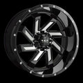 HD Offroad Saw 20x10 -25 6x135/6x139.7mm 106.2mm Satin Black/Milled Face