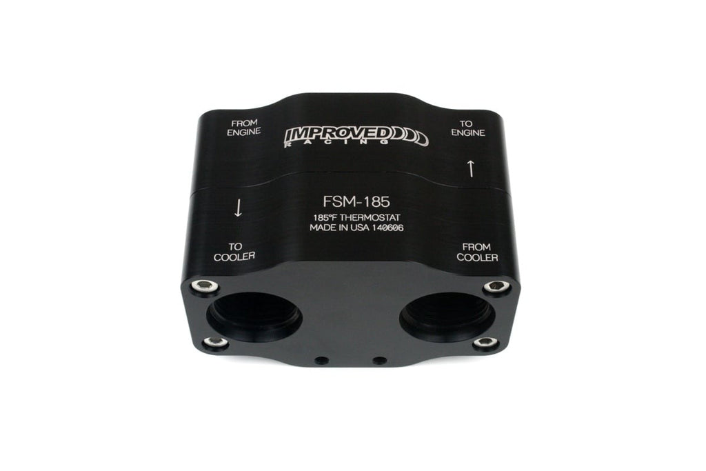 Improved Racing High-Flow Inline Oil Cooler Thermostat, 165°F