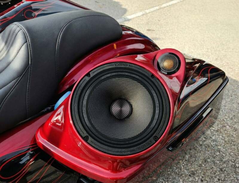 DS18 8in 200 Watts RMS 2 ohm Mid-Range Loudspeaker Neodymium Shallow