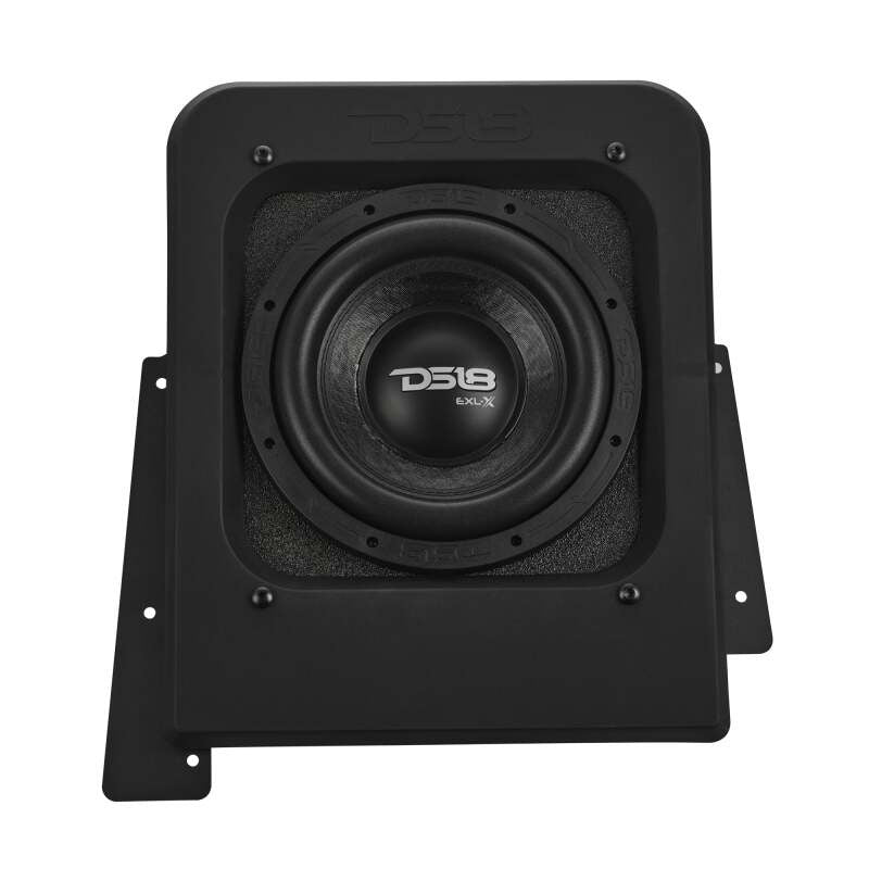 DS18 2015+ Polaris Slingshot Rear Subwoofer and Enclosure w/ EXL-X10.4D Subwoofer- Black Finish