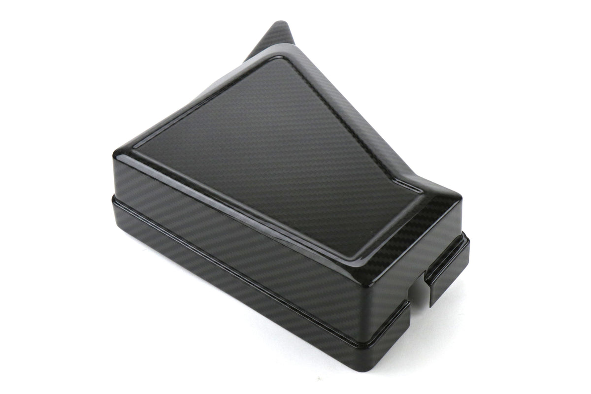 OLM LE Dry Carbon Fiber Fuse Box Cover - 2015+ WRX / 2015+ STI / 2014+ Forester