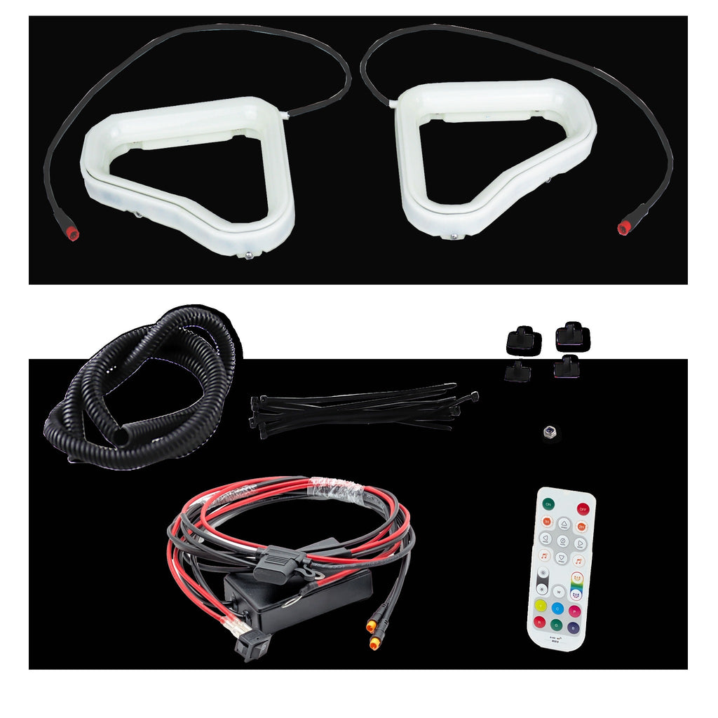 2022+ Cadillac CT4-V Blackwing and CT5-V Blackwing BIG MOUTH LIT KIT | LIT Flares and Controller Only