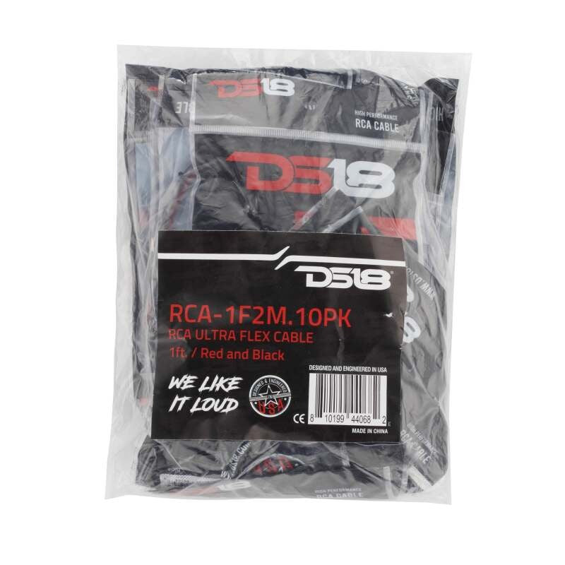 DS18 Level 1 RCA Y Connector 1 Female to 2 Male 10 x Pack