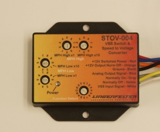 Lingenfelter STOV-004 Vehicle Speed Based Switch & Speed to Voltage Converter (Back Order Eta 10/28/2025)