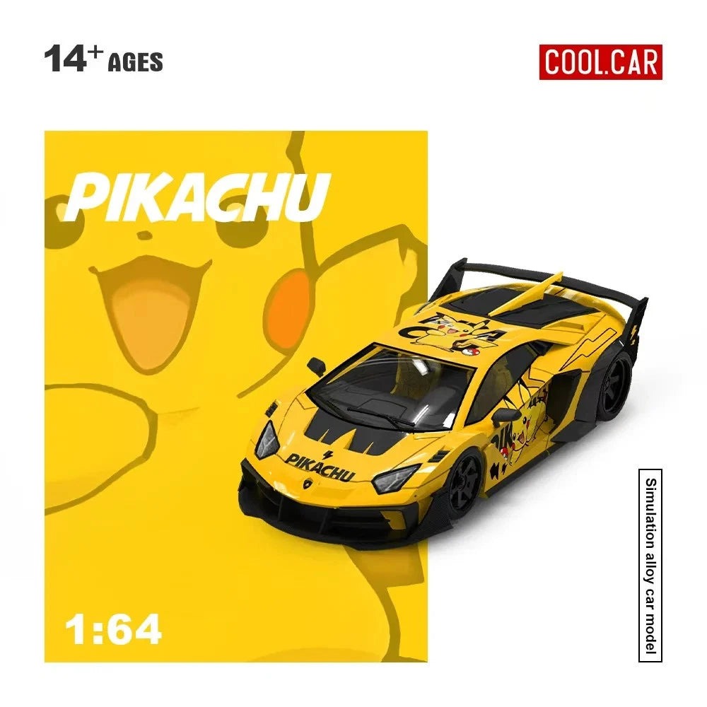 COOLCAR 1/64 Lamborghini GTEVO Pikachu