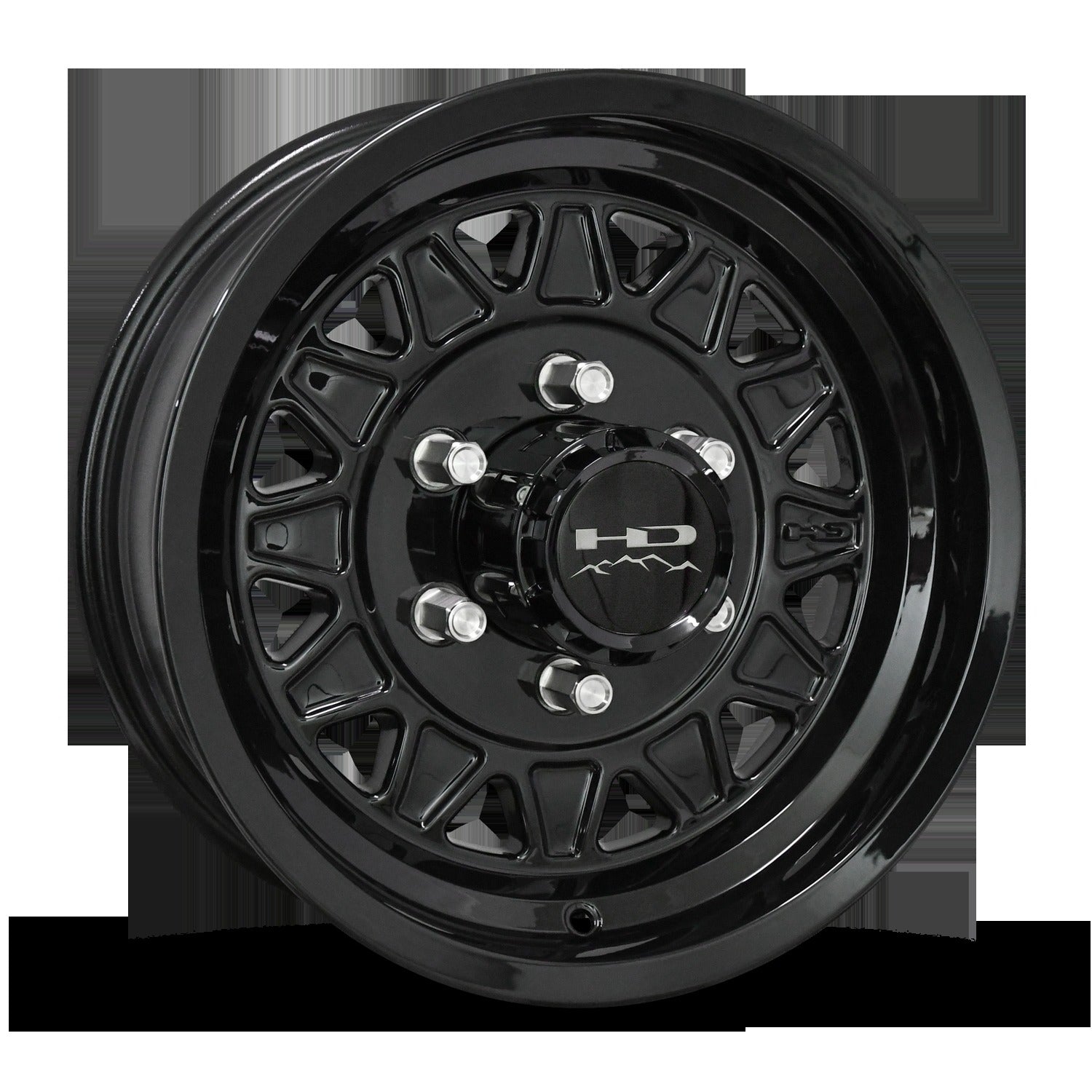 HD Trailer HDT Cast 15x6 +0 6x139.7mm 108mm Gloss Black