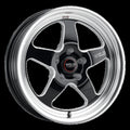 Weld S155 17x10 Ventura Drag 5x120 ET42 BS7.25 Gloss BLK MIL DIA 78.1
