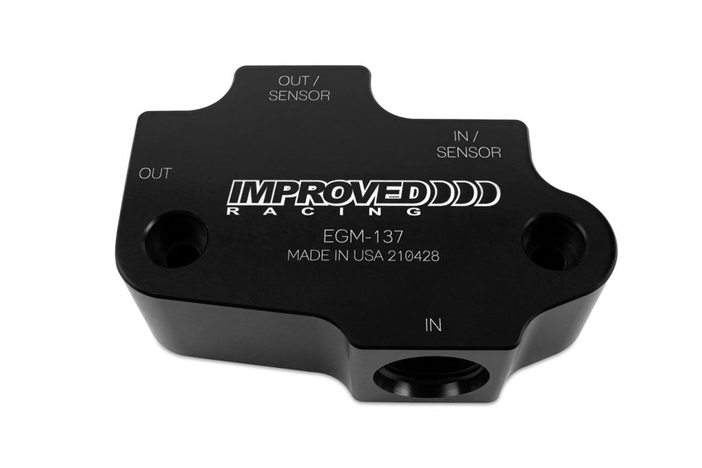Improved Racing C7 Corvette LT1, LT4, LT5 Oil Cooler Adapter