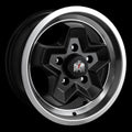 Klassik Rader 944 CC 17x7 +52 5x130mm Satin Black/Machined Lip