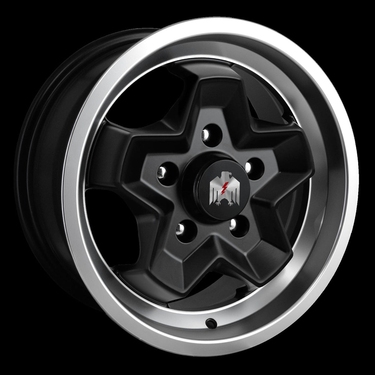 Klassik Rader 944 CC 17x7 +52 5x130mm Satin Black/Machined Lip